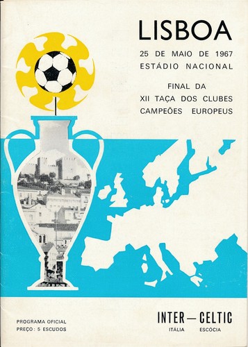 European cup final 1967 celtic - cup,