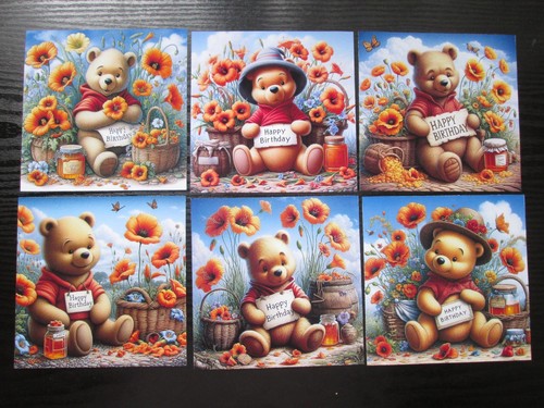 Cute birthday teddy bears - cute,