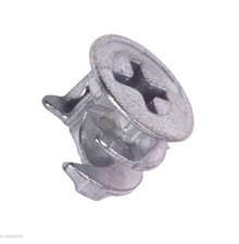 UNIVERSAL LOCKING CAM NUTS BOLTS FIXINGS FURNITURE FLAT PACK IKEA 15mm x 12mm