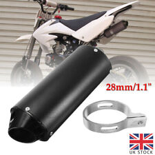28mm Exhaust Pipe Muffler Motorcycle Quad Dirt Pit Bike ATV 90/110/125cc UK