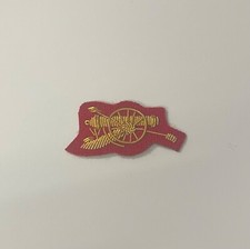 Royal Artillery RHA Cannon Gold Red Mess Dress Sgt Sleeve Badge Army Military