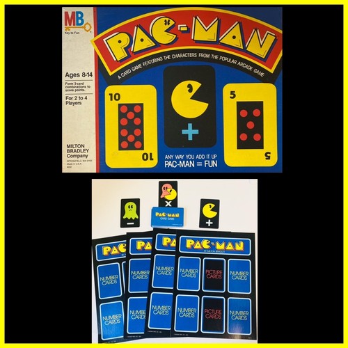 Vintage 1982 pac man - pac, card