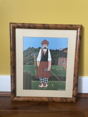 Framed peter heard - peter, signed