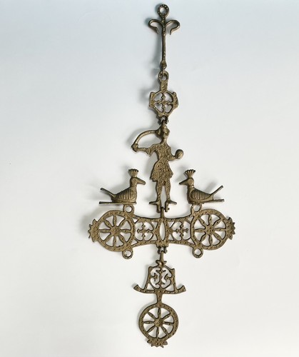 Vintage brass byzantine wall - vintage,