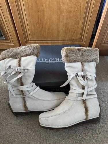 Sally hara women suede - sally, o'hara