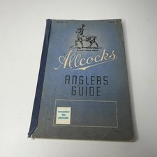 Allcocks Anglers Guide Vintage Fishing Book 1949-50 - Rare 