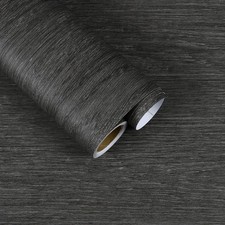 15.7"x118" Dark Grey Wood