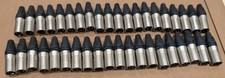 40 X Used Neutrik NC3MXX 3 Pin XLR Male