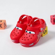 Lightning McQueen Crocs Clogs Kids Unisex Lightning McQueen Light Up Crocs Clogs
