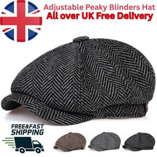 Adjustable peaky blinders hat - adjustable,