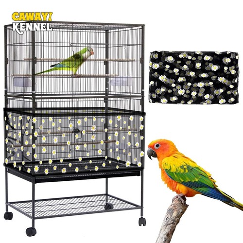Adjustable bird cage - bird, cover