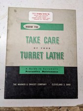 WARNER SWASEY HOW TO TAKE CARE