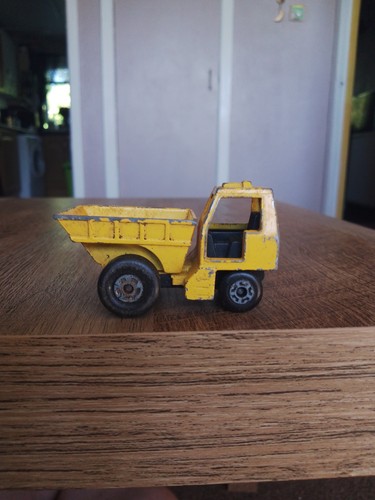 Matchbox dump truck - dump,