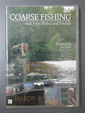 BUNDLE 2x ANGLING DVDs THE COMPLEAT ANGLER & COARSE FISHING WITH JOHN BAILEY dvd