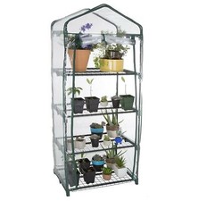 4 TIER MINI GREENHOUSE PVC