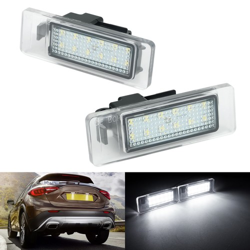 Led licence number plate - number,