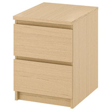 IKEA MALM Chest of 2 Drawers