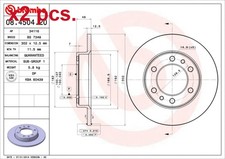 X2 PCS FRONT BRAKE DISC ROTOS