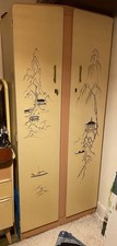 Wooden Vintage Wardrobe BS34
