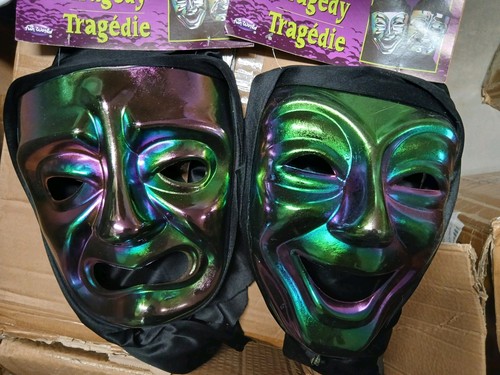 Pair gothic tragedy - pair, theatre