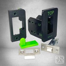 Tubular latch lock jig 60x25mm - latch,