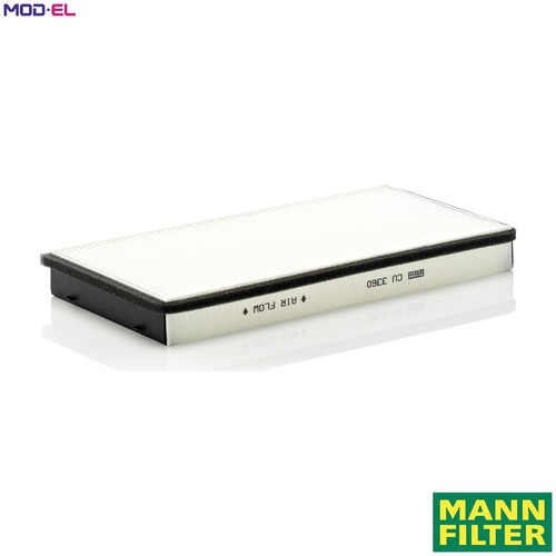 Filter cabin air 3360 for - cu,
