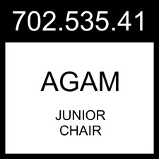 IKEA AGAM Junior Chair Black
