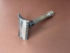 Gillette Single Ring Vintage Safety Razor 1920s Open Comb. No serial number