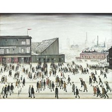 Going to the Match - L S Lowry Print
