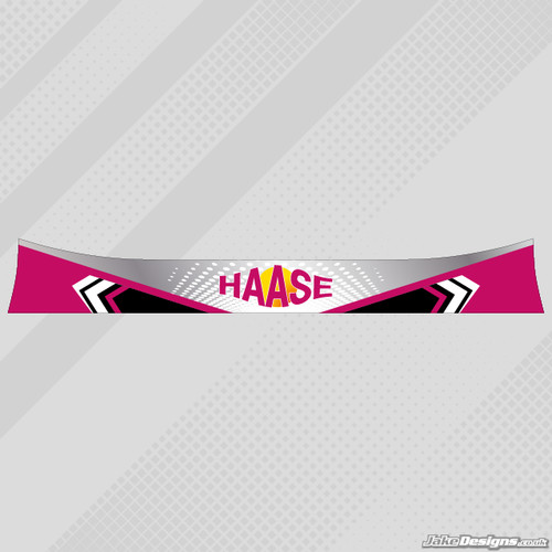Haase style helmet visor - haase,