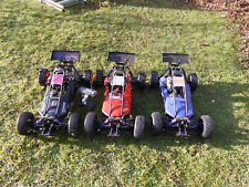 r/c petrol 1/5 xrc 2 buggys x 3   i controller all modified  with new engines