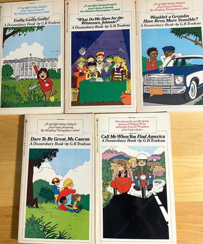 Doonesbury comic book lot - comic, of