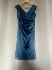 Coast Dress UK 10 Petrol Blue