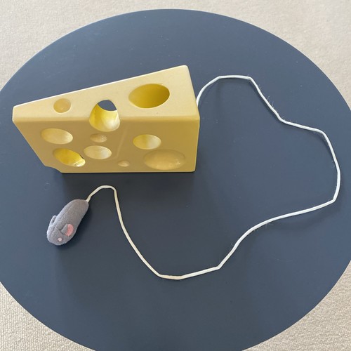 Vintage wooden lacing - wooden, cheese