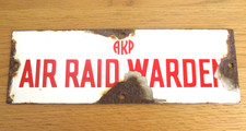 GENUINE WW2 ARP AIR RAID