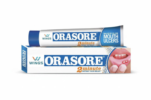 Orasore mouth ulcer gel - ulcer,