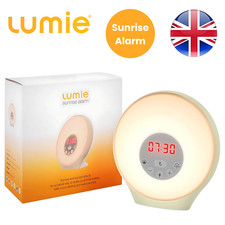 Lumie Sunrise Alarm Sunrise Wake-up Alarm, Sunset Sleep Feature, Sounds & Mood