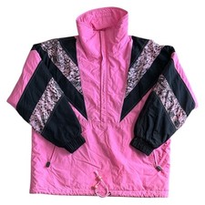 Vintage Alasca Ski Anorak Jacket Snowboarding 90s Retro Pink Mens Large
