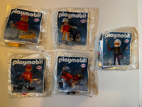 Playmobil vintage esso gas - vintage,