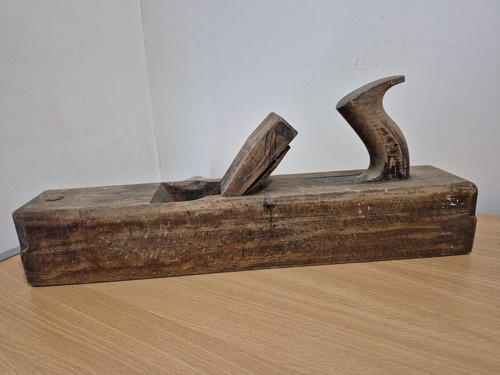 Vintage wooden jack plane - vintage, hand
