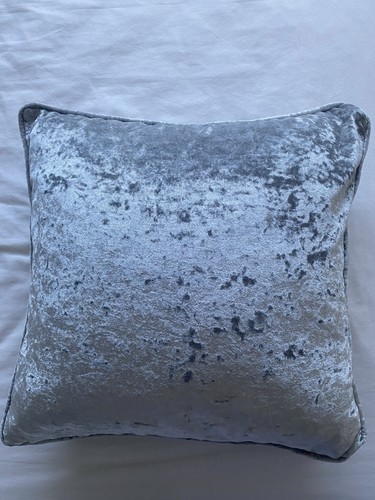 Crushed velvet cushion 50x50 - crushed,