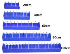Racing Pigeon Feeder with Toast Rack - Hygien, Easy Clean, Durable - 20 to 100cm