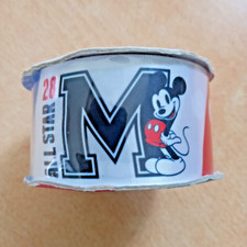 Vintage Disney Mickey Mouse 10mtr Roll of Ribbon 40cms wide Gift