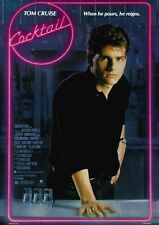 Cocktail Tom Cruise Romantic Film Movie 1988 Print Poster Wall Art Picture A4 +