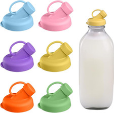 6 Pcs Silicone Milk Bottle