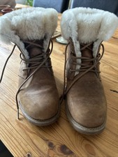 EMU Chestnut Light Tan Ankle Boots