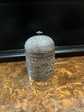 Antique indian silver tea