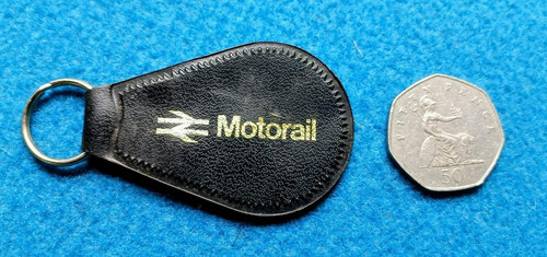 Vintage motorail keyring - vintage,