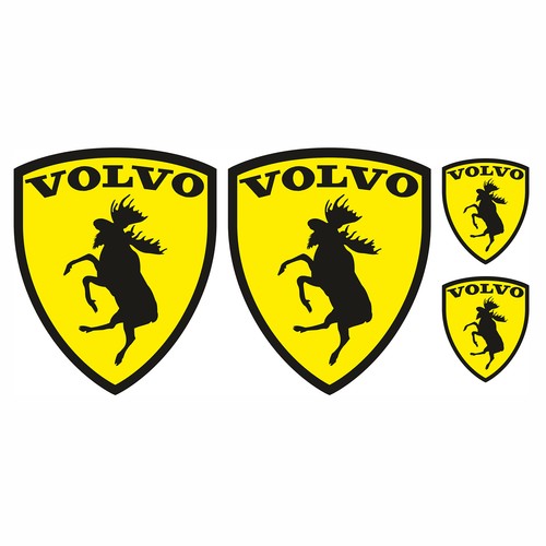 Volvo moose emblems - moose, of