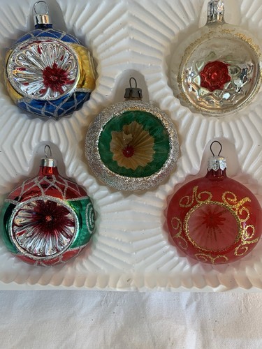 Vintage mercury glass - mercury, concave